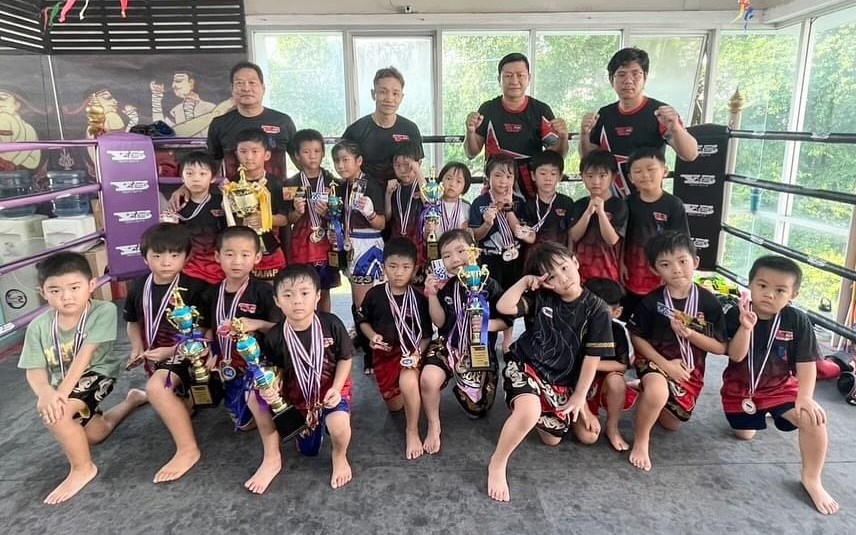 Supporting for holding kids Muay Thai tournaments