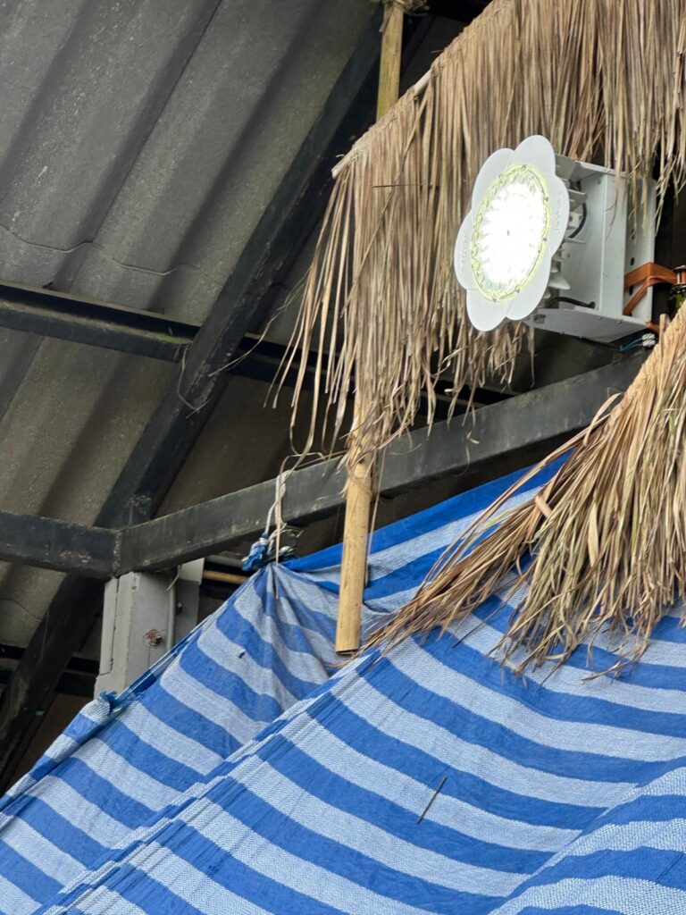 Installed LED lighting
