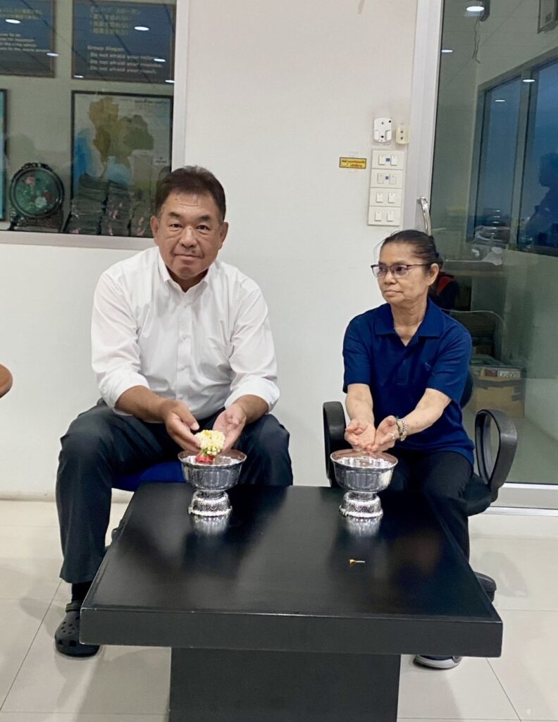 Elderly people who were at the company on that day